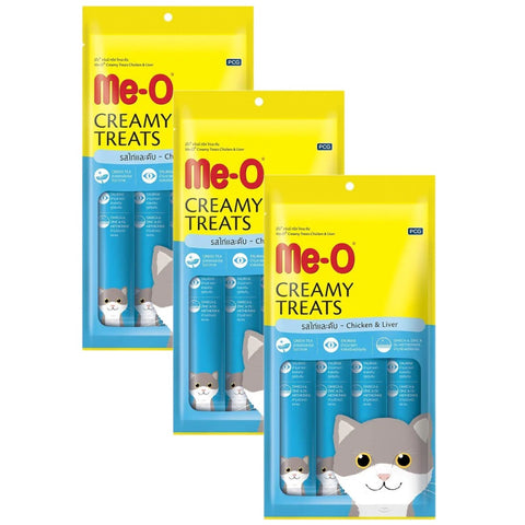 Me-O Creamy Chicken & Liver Cat Treats Me-O Creamy Chicken & Liver Cat Treats