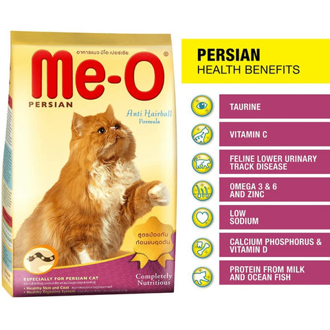 Me-O Creamy Chicken & Liver Cat Treat and Adult Persian Dry Cat Food Combo Me-O Creamy Chicken & Liver Cat Treat and Adult Persian Dry Cat Food Combo