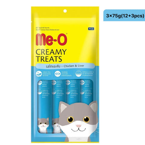 Me-O Creamy Chicken & Liver Cat Treats Me-O Creamy Chicken & Liver Cat Treats