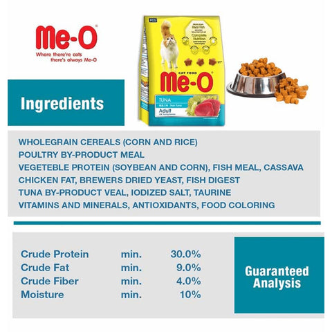 Me-O Tuna Adult Cat Dry Food Me-O Tuna Adult Cat Dry Food