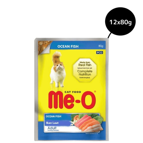 Me-O Ocean Fish Adult Cat Wet Food Me-O Ocean Fish Adult Cat Wet Food