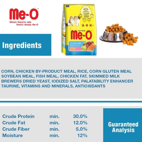 Me-O Ocean Fish Kitten Cat Dry Food Me-O Ocean Fish Kitten Cat Dry Food