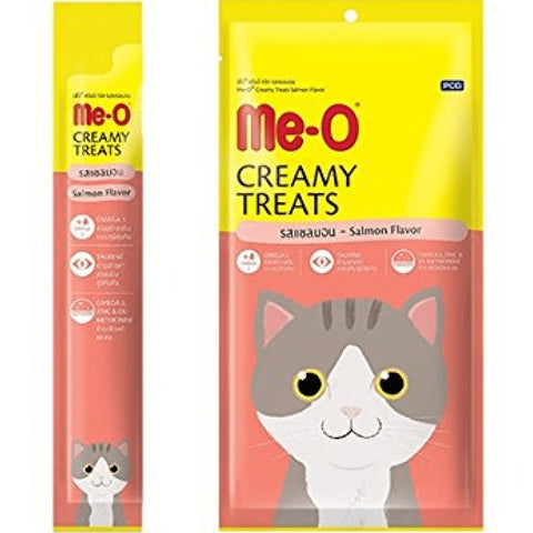 Me-O Creamy Salmon and Crab Cat Treat Combo