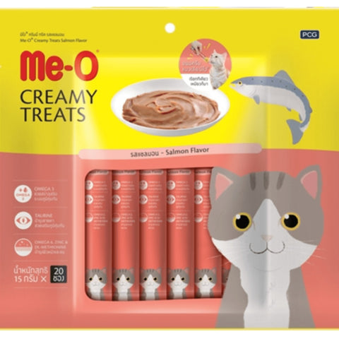 Me-O Creamy Salmon and Crab Cat Treat Combo