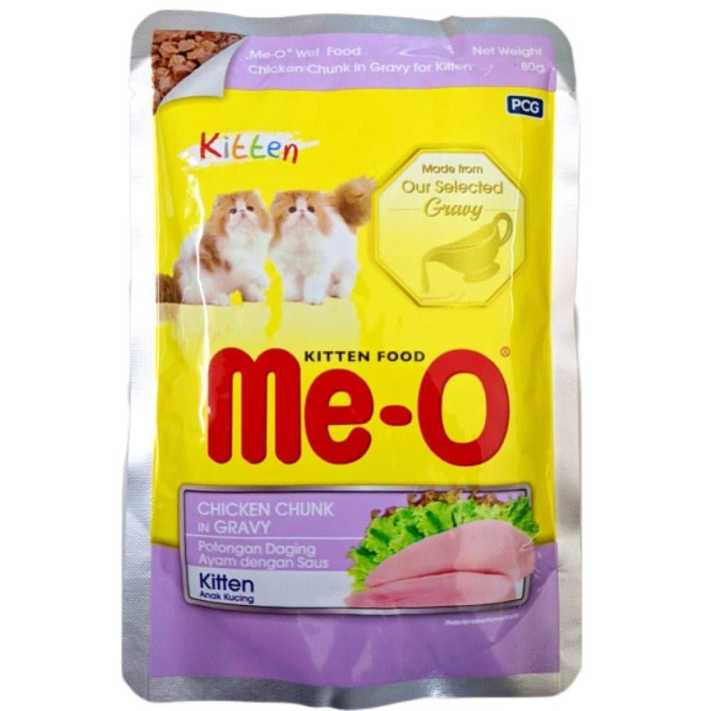 Me-O Chicken Chunks in Gravy kitten Wet Food